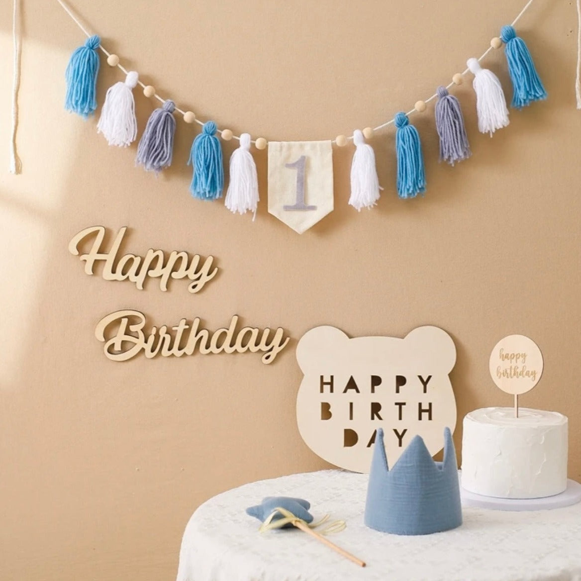 Happy Birthday Decorations Set