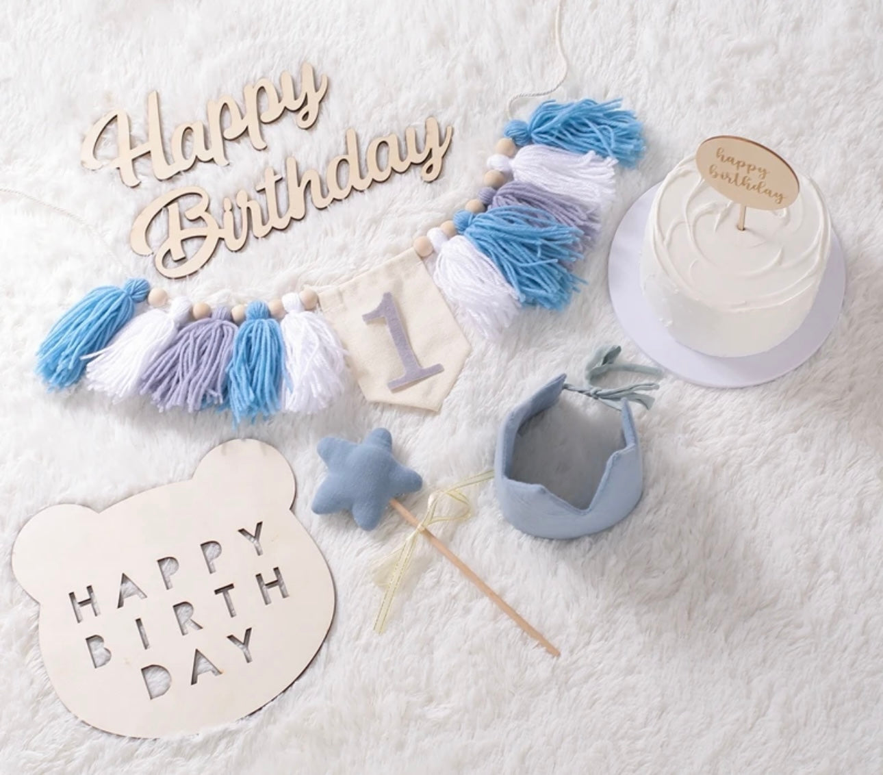 Happy Birthday Decorations Set