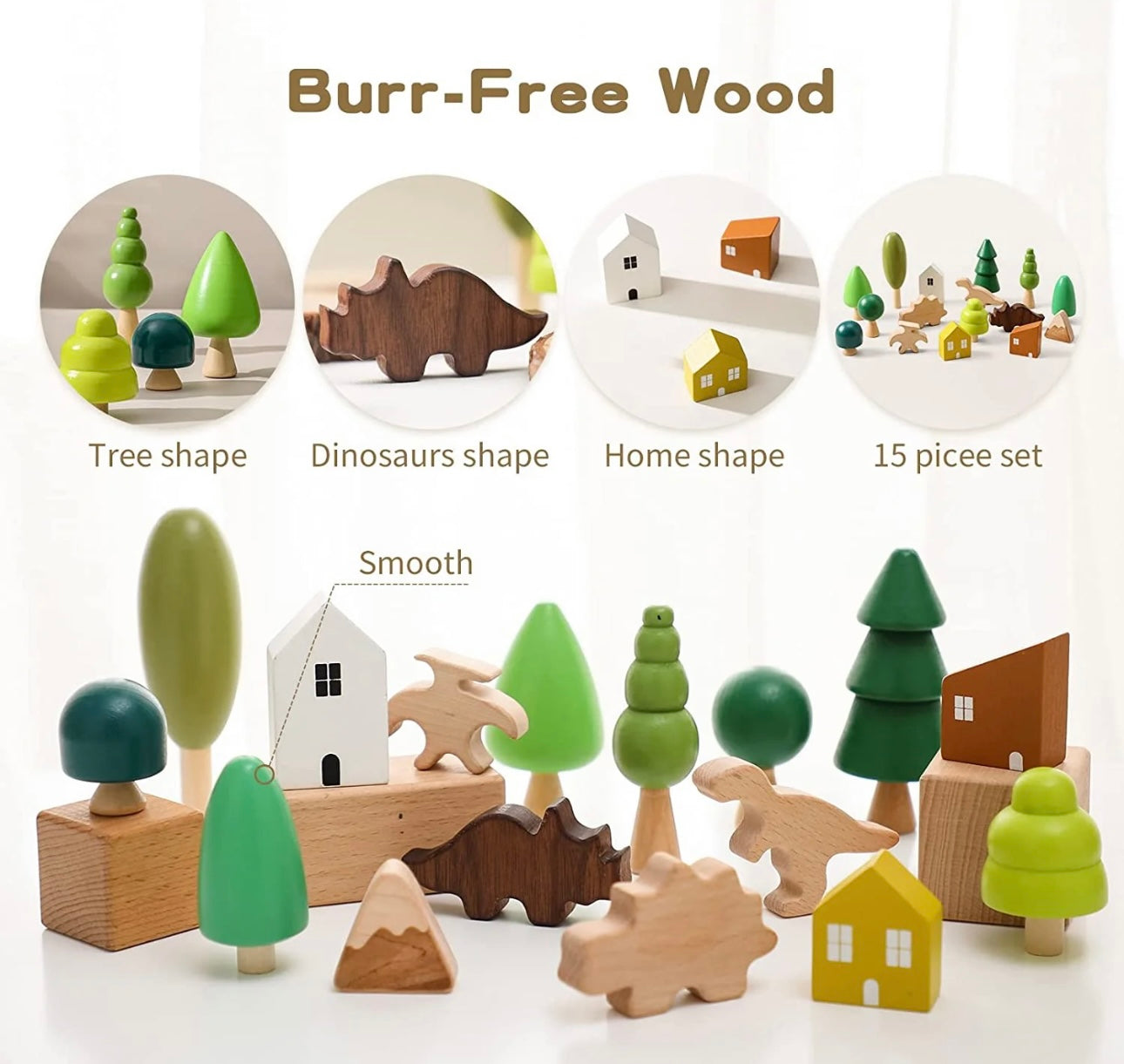 Wooden Shape Toys