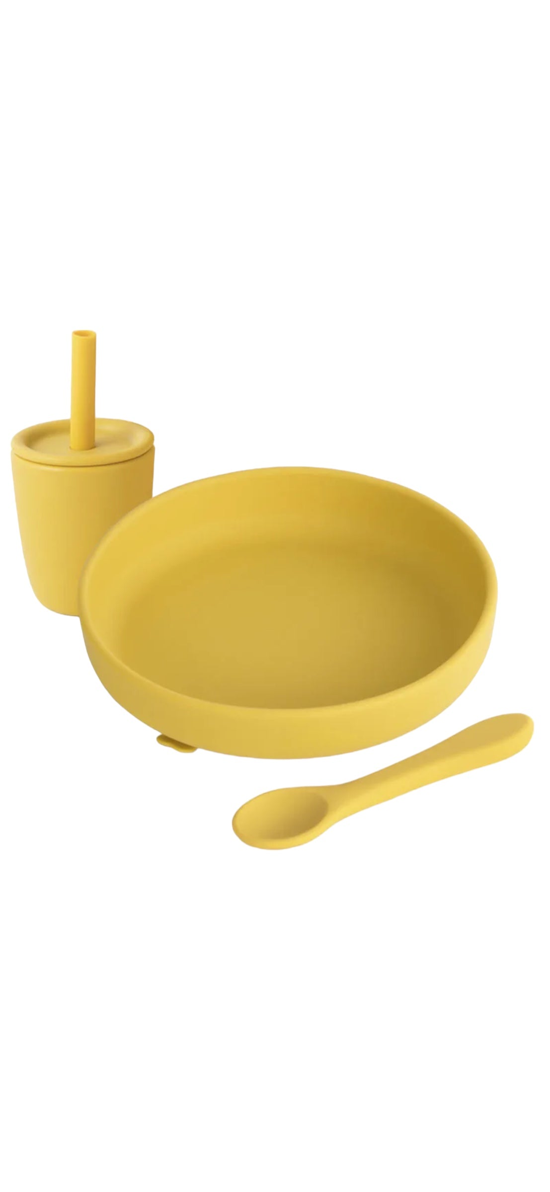 Mealtime Set: Cup, Suction Plate & Spoon