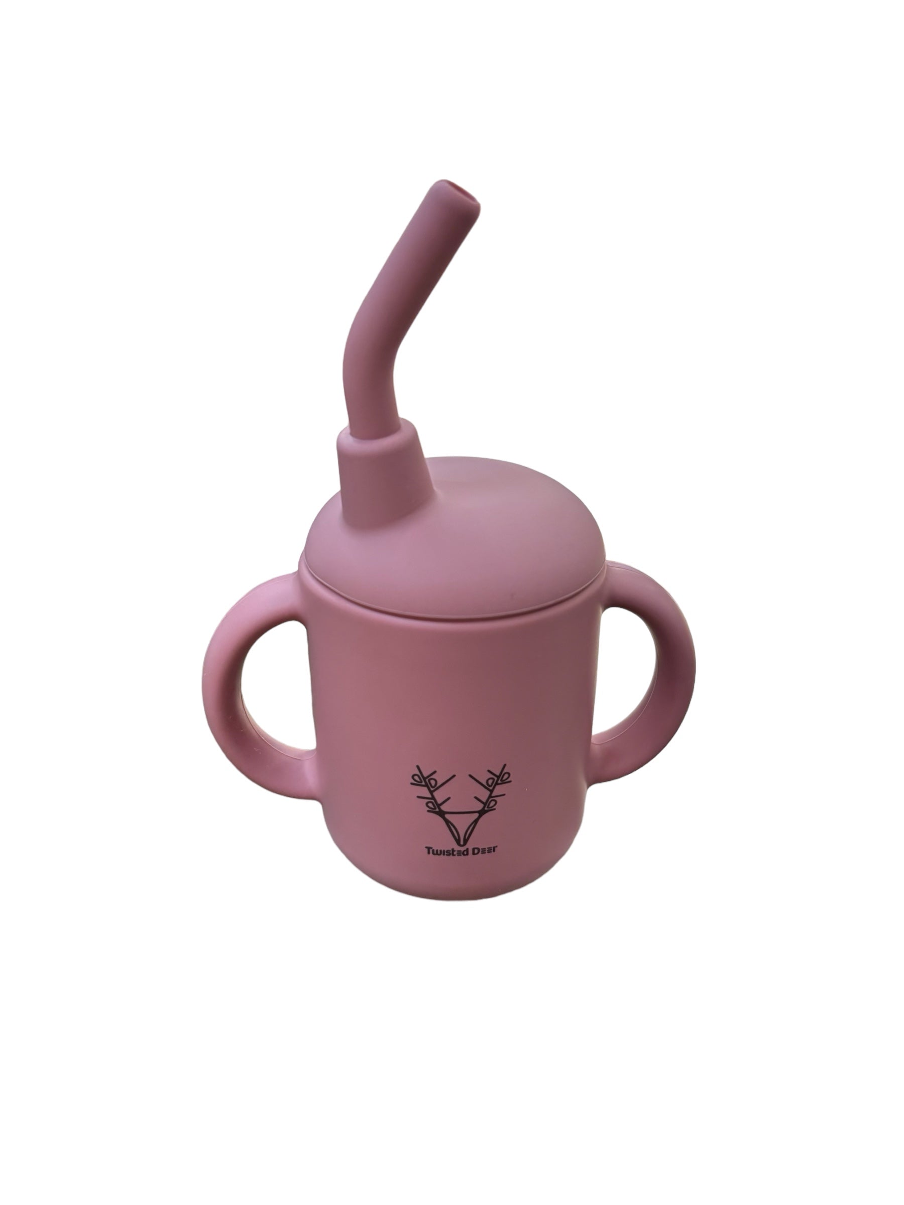 Sippy Cup with Straw and 2 Handles